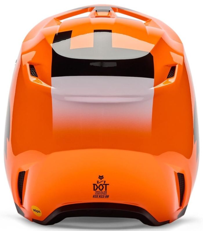 Шолом Fox V1 Helmet - Shield Flo Orange