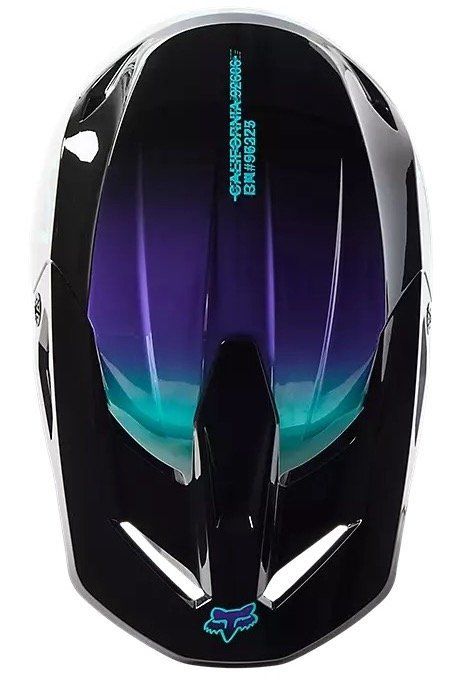 Шолом Fox Yth V1 Toxsyk Helmet Black