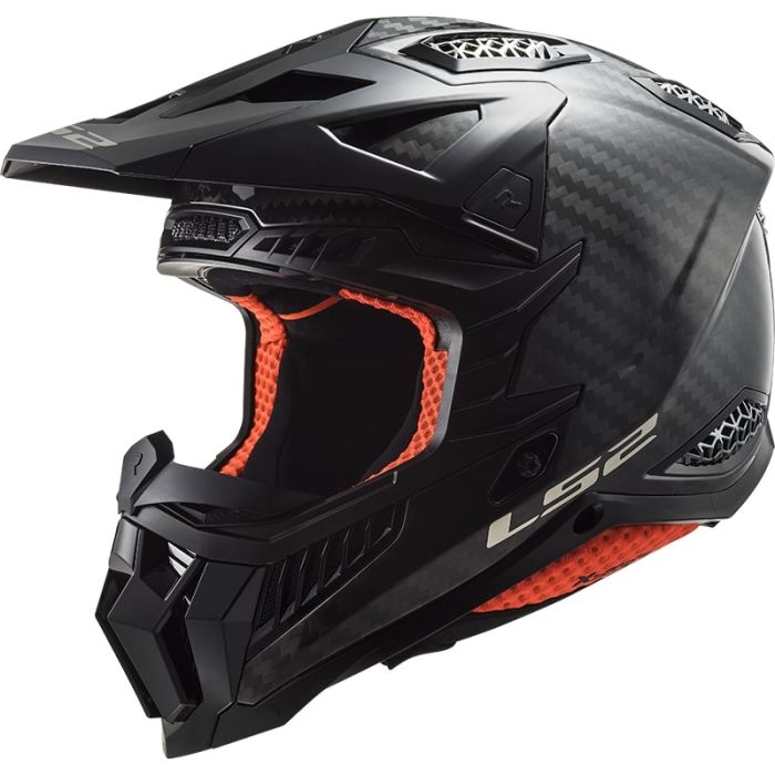 Мотошолом LS2 MX703 C X-Force Gloss Carbon