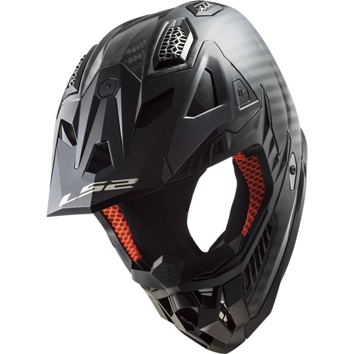 Мотошолом LS2 MX703 C X-Force Gloss Carbon