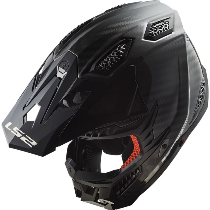 Мотошолом LS2 MX703 C X-Force Gloss Carbon