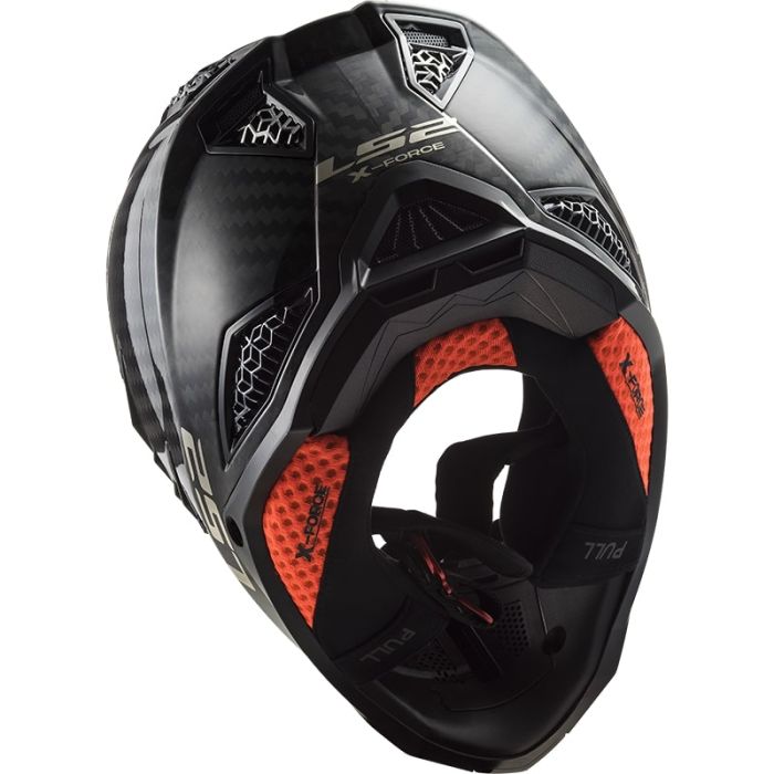 Мотошолом LS2 MX703 C X-Force Gloss Carbon