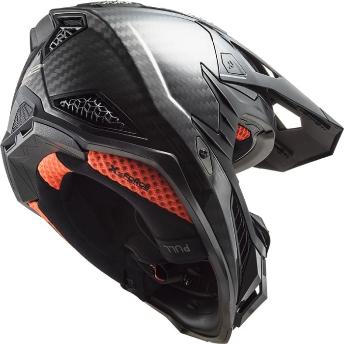 Мотошолом LS2 MX703 C X-Force Gloss Carbon