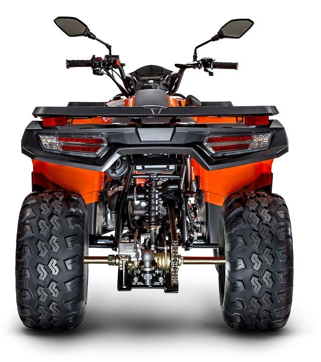 Квадроцикл Loncin LX200ATV VIP Tract 250 Помаранчевий