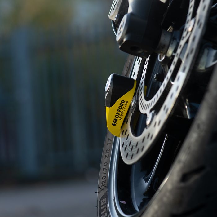 Замок Oxford Quartz XD6 Disc Lock Yellow/Black