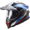 Мотошолом LS2 MX701 C Explorer Frontier Black Blue