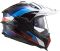 Мотошолом LS2 MX701 C Explorer Frontier Black Blue