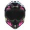 Мотошолом LS2 MX708 Fast 2 Grotesk Blue Pink Green