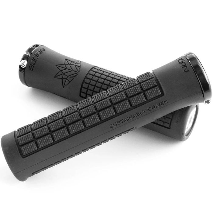Гріпси ODI Bjorn, V2.1 Lock On, Black/White w/Black Clamp
