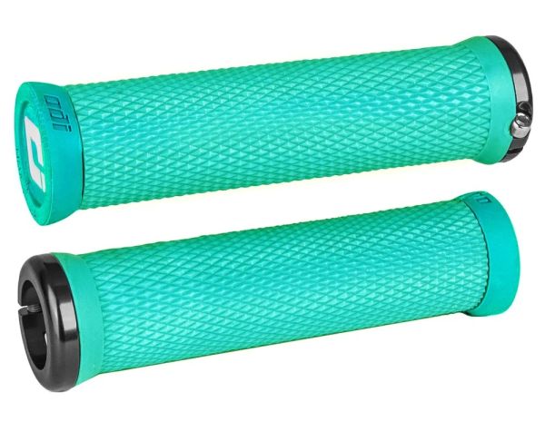 Гріпси ODI Elite Motion, V2.1 Lock-On, Mint w/Black Clamp