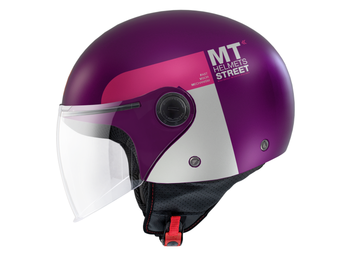 Мотошолом MT STREET S Inboard C8 Matt ECE2206