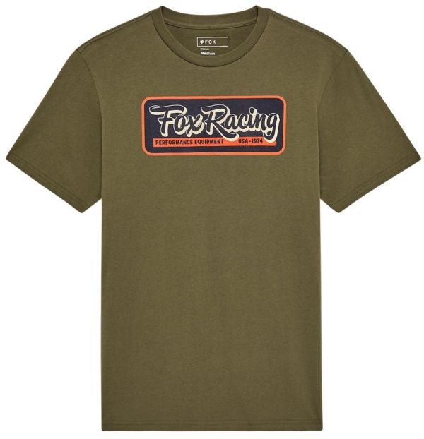 Футболка Fox Premium Short Sleeve Tee - Equipped Olive Green