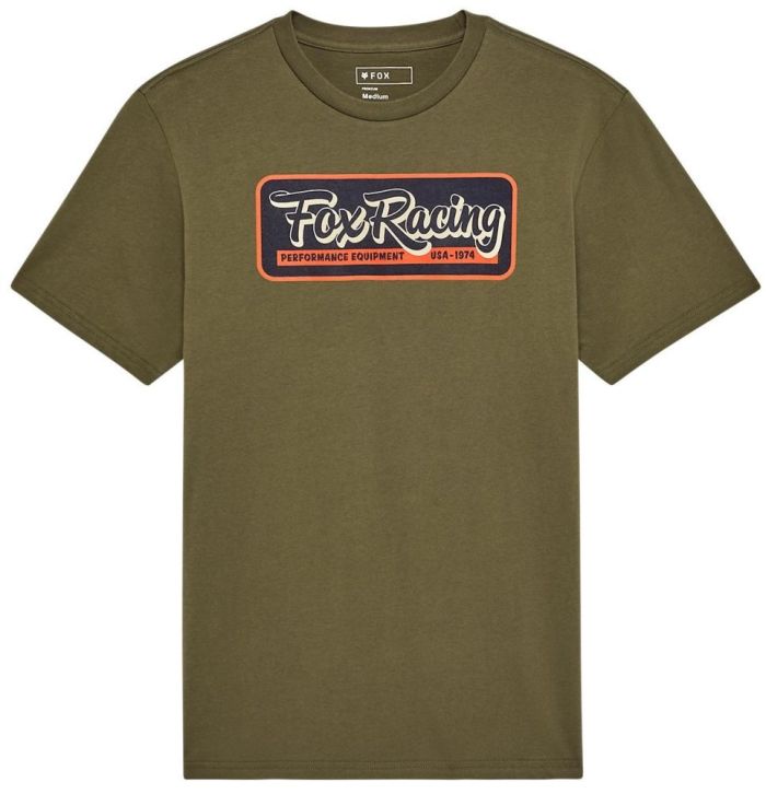 Футболка Fox Premium Short Sleeve Tee - Equipped Olive Green