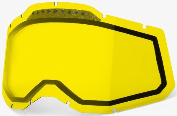 Лінза 100% Rc2/ac2/st2 (gen.2) Dual Vented Lens Yellow