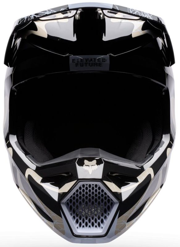 Шолом Fox V1 Youth Helmet - Diffuse Black