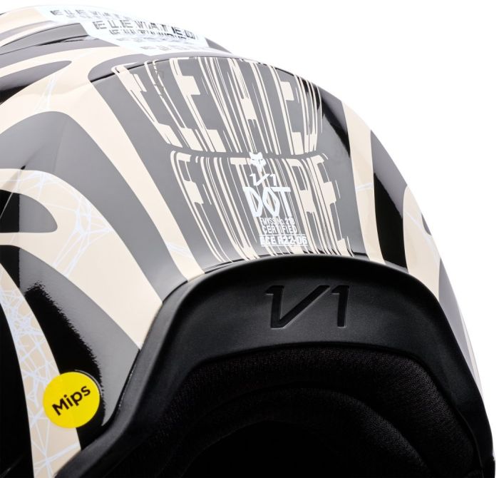Шолом Fox V1 Youth Helmet - Diffuse Black