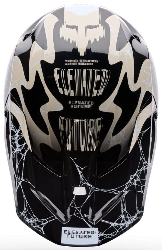 Шолом Fox V1 Youth Helmet - Diffuse Black