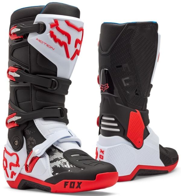 Мотоботи Fox Motion Boot Fluo Red