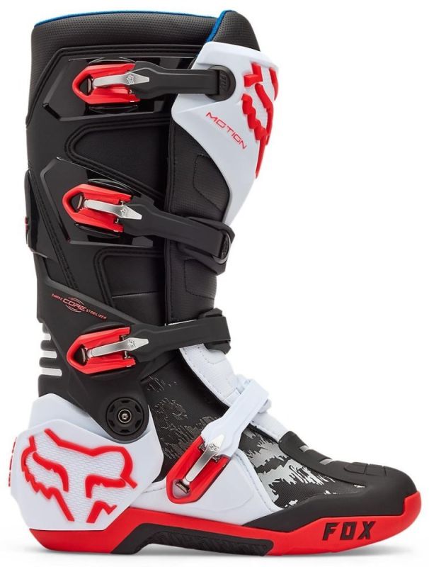 Мотоботи Fox Motion Boot Fluo Red