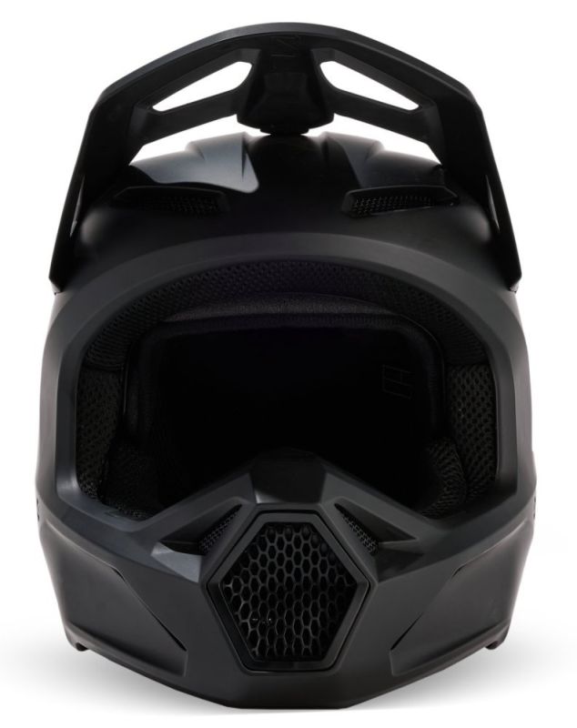 Мотошолом Fox V1 Solid Helmet Matte Black