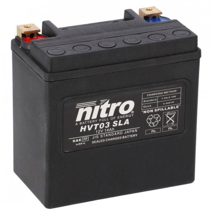 Акумулятор Nitro Hvt V-twin Battery 14 Ah