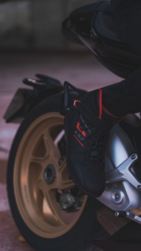 Мотовзуття LS2 Garra Man Boots Black Red