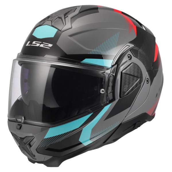 Мотошолом LS2 FF910 Advant 2 Triple Nardo Grey Blue Red