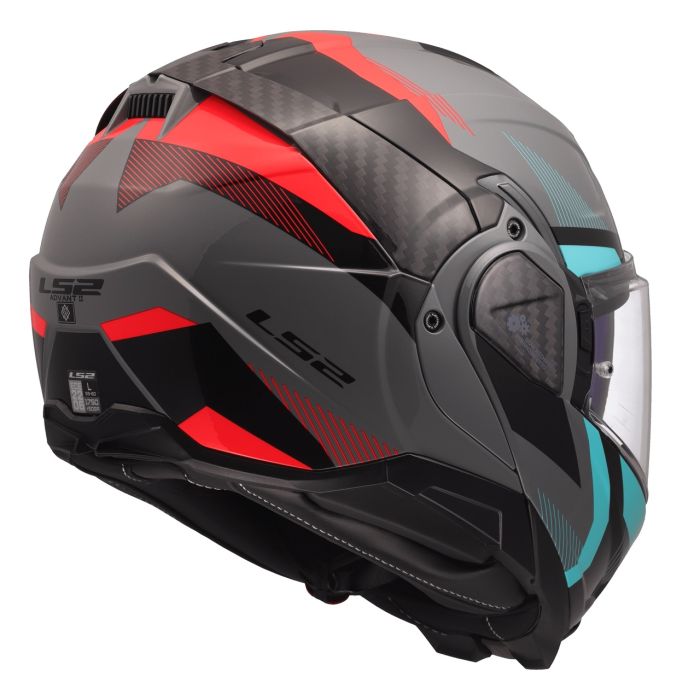 Мотошолом LS2 FF910 Advant 2 Triple Nardo Grey Blue Red