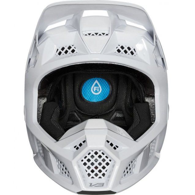 Мотошолом FOX V3 SOLIDS Helmet White