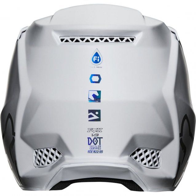 Мотошолом FOX V3 SOLIDS Helmet White