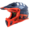 Мотошолом LS2 MX437 Fast Evo Xcode Matt Fluo Orange