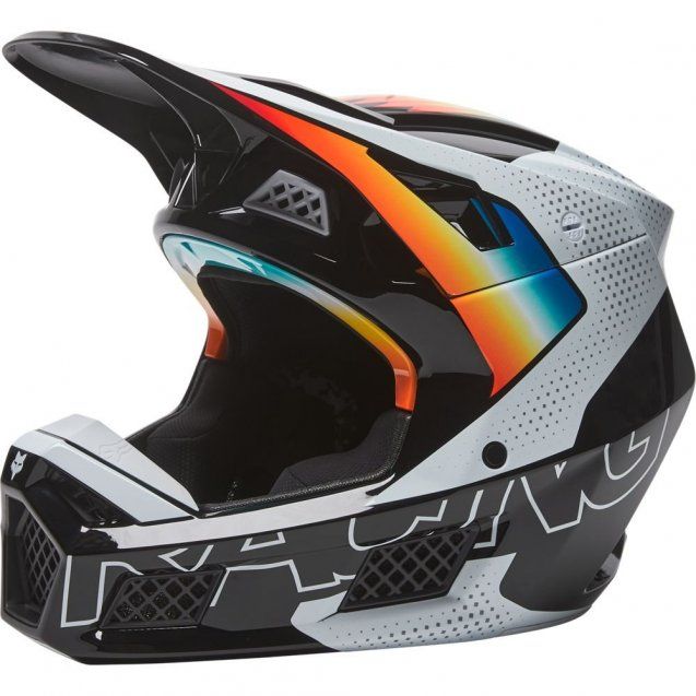 Мотошолом FOX V3 RS Relm Helmet White