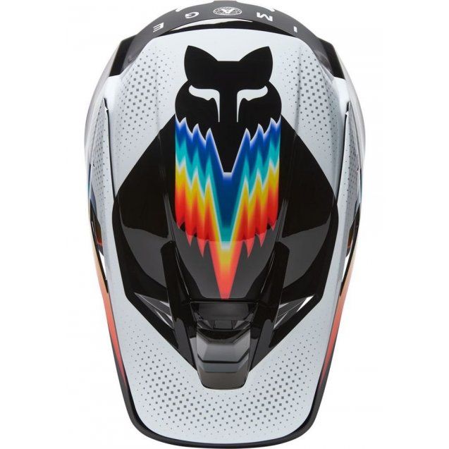 Мотошолом FOX V3 RS Relm Helmet White