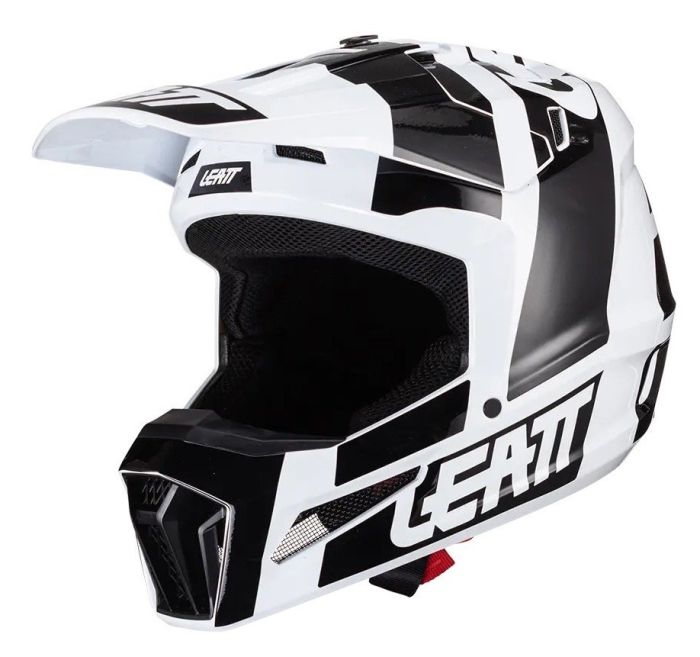 Мотошолом Leatt Helmet Moto 3.5 + Goggle White