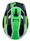 Мотошолом Just1 J40 Flash Fluo Green White Black