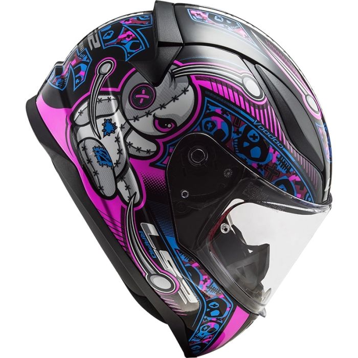 Шолом LS2 FF353J Rapid Mini Voodoo Black Fluo Pink