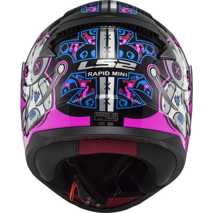 Шолом LS2 FF353J Rapid Mini Voodoo Black Fluo Pink