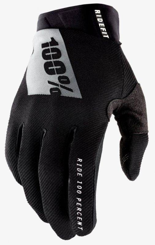 Перчатки 100% Ridefit Glove Black/white