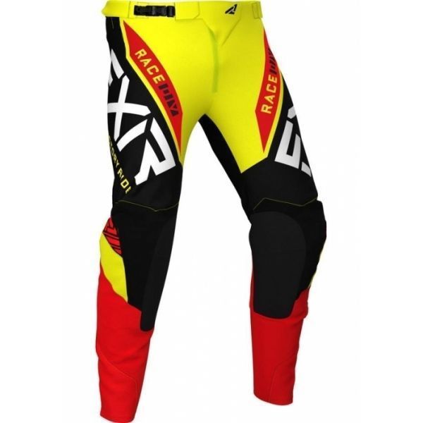 Мотоштани FXR Helium MX 21-Yellow/Black/Red