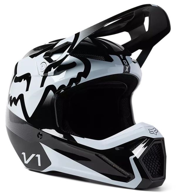 Мотошолом Fox V1 Leed Helmet Black