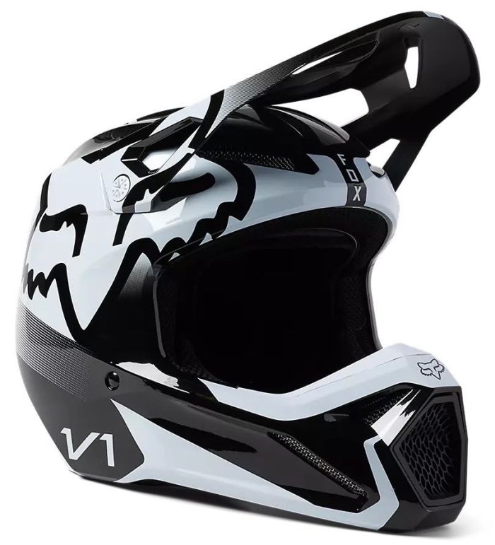 Мотошолом Fox V1 Leed Helmet Black