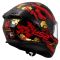 Мотошолом LS2 FF808 Stream 2 Drako Matt Black Red