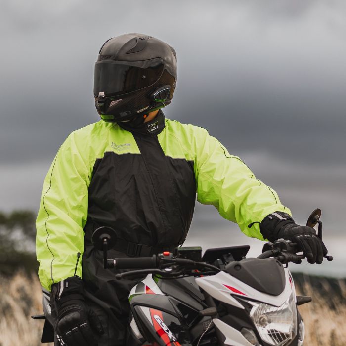 Дощовик Oxford Rainseal Oversuit Black/Fluo