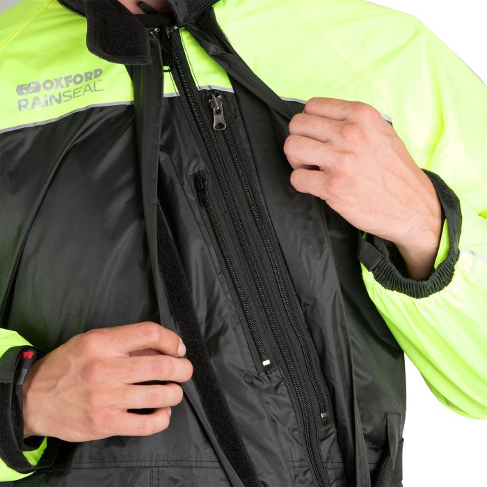 Дощовик Oxford Rainseal Oversuit Black/Fluo