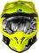 Мотошолом Just1 J39 Kinetic Camo Red Lime Fluo Yellow - Matt