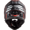 Мотошолом LS2 MX436 Pioneer Evo Saturn Matt Black Red