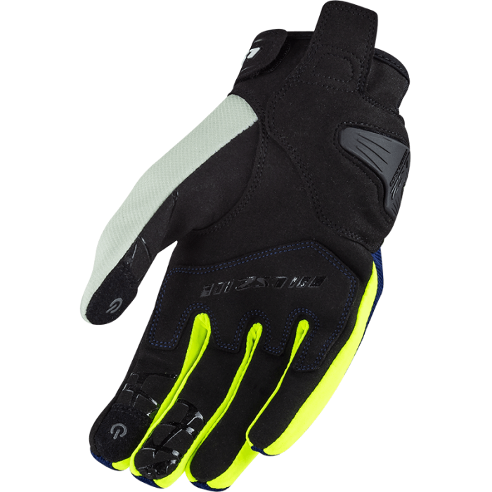Моторукавички LS2 Dart 2 Man Gloves Blue Hi-Vis Yellow