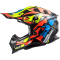 Мотошолом LS2 MX700 Subverter Evo Rascal Black Fluo Orange