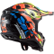 Мотошолом LS2 MX700 Subverter Evo Rascal Black Fluo Orange