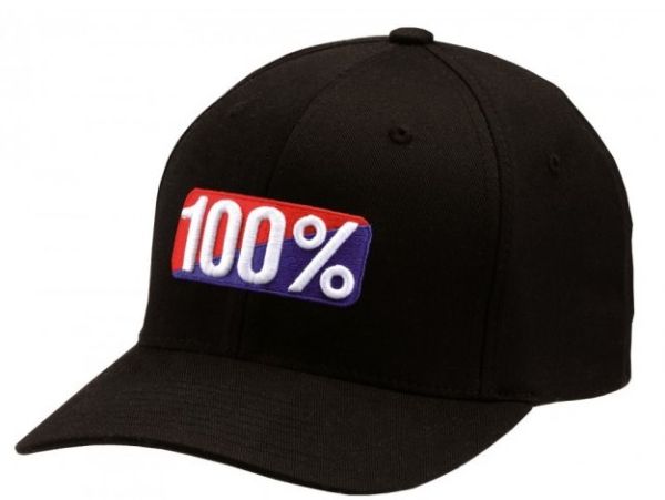 Кепка Ride 100% “OG” FlexFit Hat Black